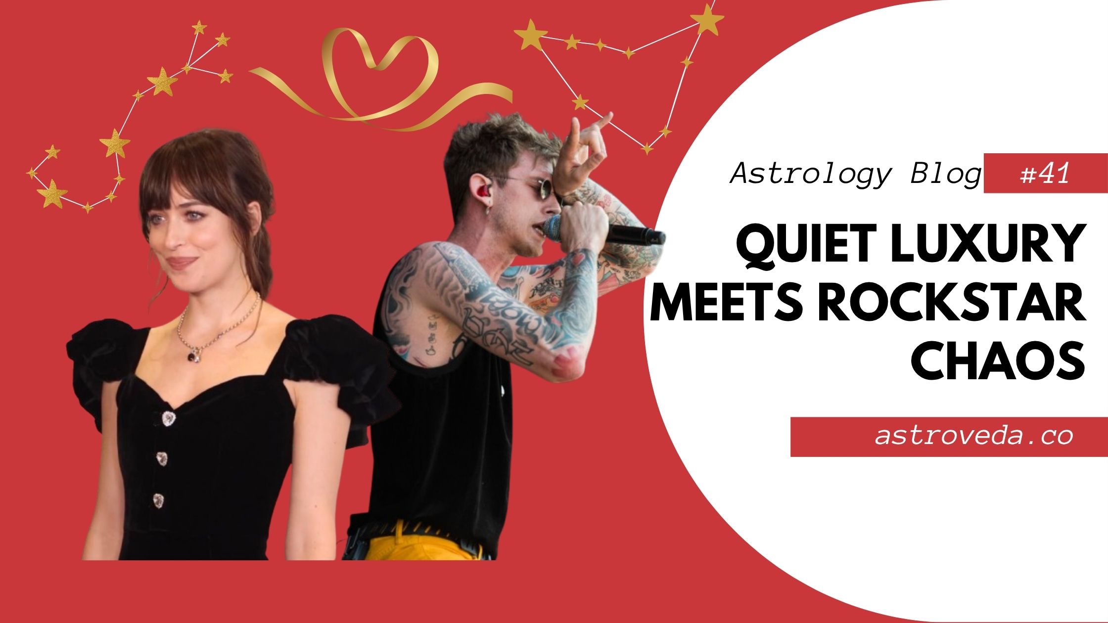Dakota Johnson and Machine Gun Kelly Birth Charts Analysis