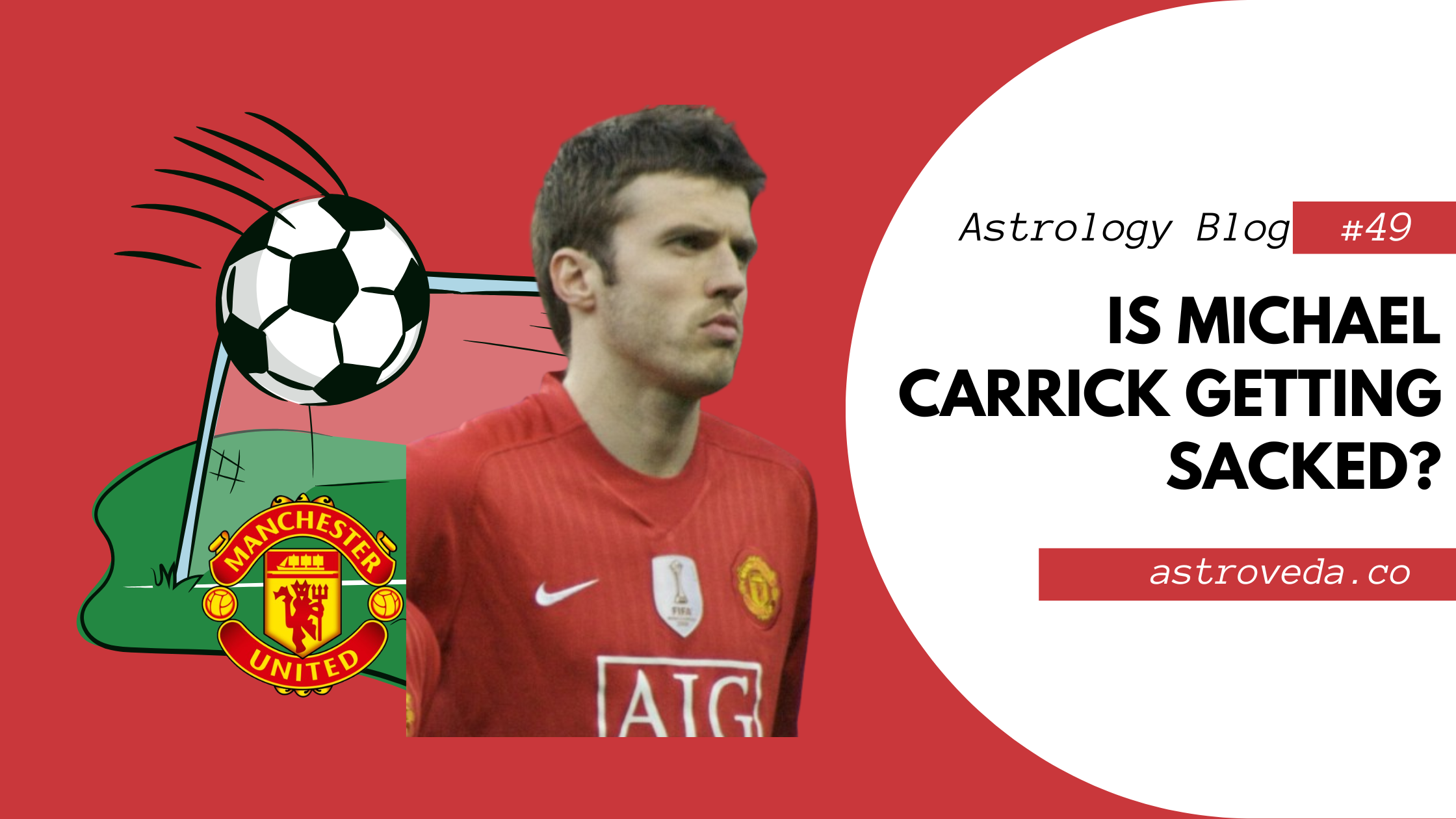 Michael Carrick Manager of Manchester United