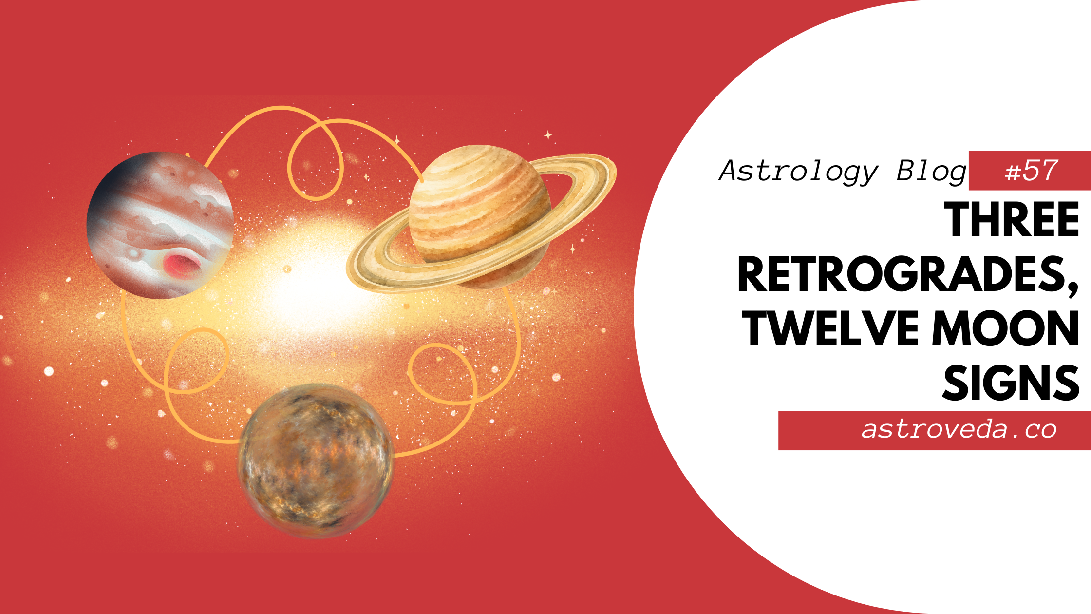 Three Retrogrades, Twelve Moon Signs